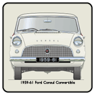 Ford Consul 204E Convertible 1959-62 Coaster 3
